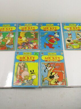 6 Walt Disney Mickey Mouse & Friends Édition Héritage FRENCH 1980's 3 in 1 Comic